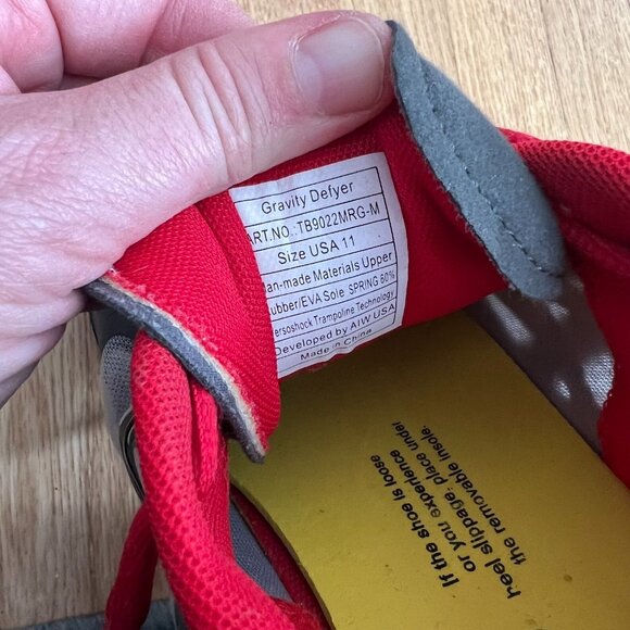 Gravity Defyer G-Defy Men's Ion Athletic Walking Shoes US Size 11 - Picture 9 of 10